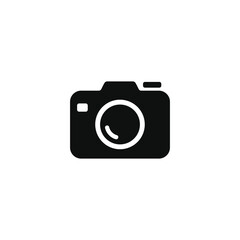 Camera icon isolated on white background