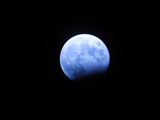 partial lunar eclipse in October 2023    