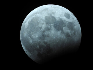 partial lunar eclipse in October 2023    