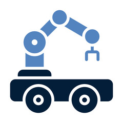 Autonomous systems line icon