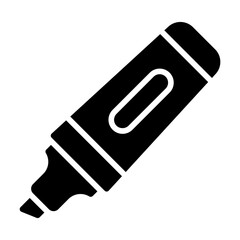 Highlighter line icon