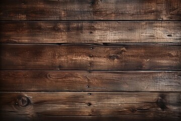 Shabby wooden background. Wood texture surface. Generative AI