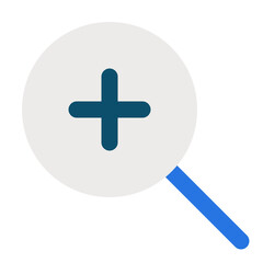 Fototapeta premium Zoom in line icon