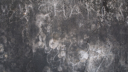 The old concrete wall texture with Graffiti in Historical park, Aytthaya, Thailand