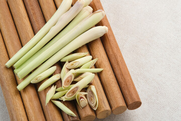 Serai or Lemon Grass. Herb plant
