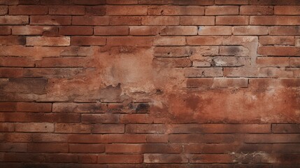 Blank brick red paper poster texture in high-definition, showcasing its earthy and rustic charm."