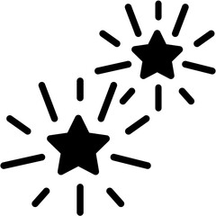 fireworks vector design icon .svg