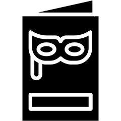 invitation vector design icon .svg