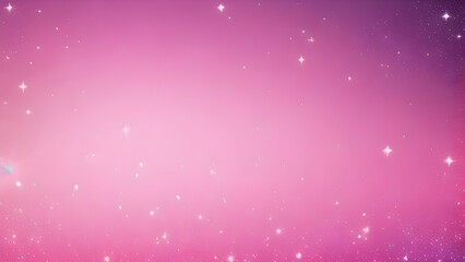 Abstract background of digital light pink particles, with sparkling and shining dots stars on the background, with blured and noise, beautiful for wallpaper, generative ai