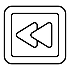 Backward Button Icon