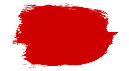 Red dried paint splattered dirty style. Royalty high-quality free stock image of Isolated ink stencils for graphic design, text fields. Artistic brush strokes, splatter stains, paintbrush, overlay