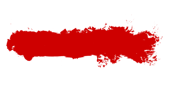 Red dried paint splattered dirty style. Royalty high-quality free stock image of Isolated ink stencils for graphic design, text fields. Artistic brush strokes, splatter stains, paintbrush, overlay