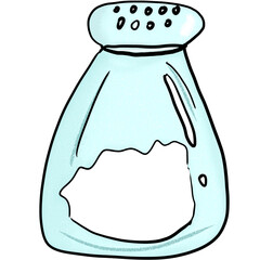 Salt, bottle, salt bottle, jar, salt jar, jar, glass bottle, cooking, food, condiments, kitchenware, salty, camping, camping, dining table, party, feeding,