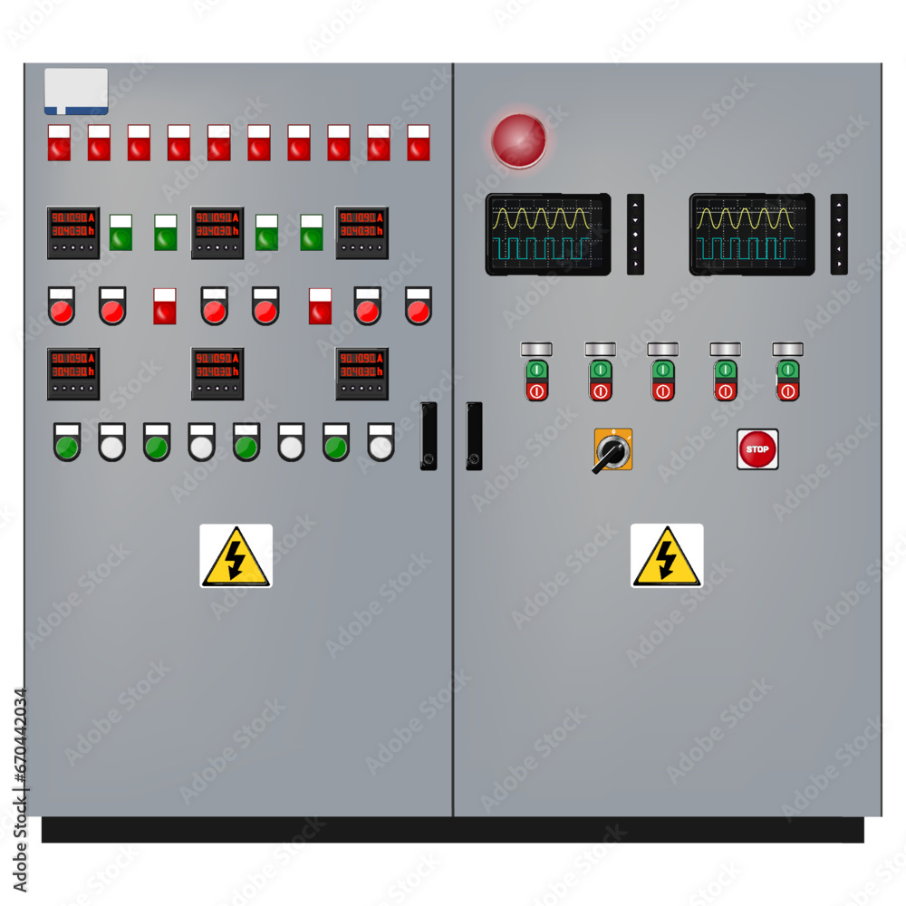 Aufkleber control panel. production control panel and control of computer devices. touchpad.