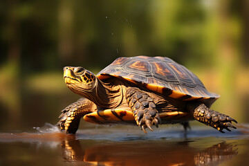 turtle, wild turtle, animal, nature, turtles