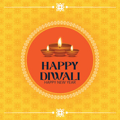 social media post diwali design