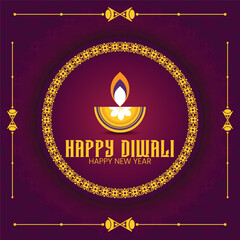 social media post diwali design