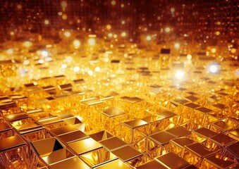 Obraz premium gold background