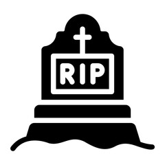 grave Solid icon