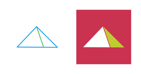 Pyramid Vector Icon