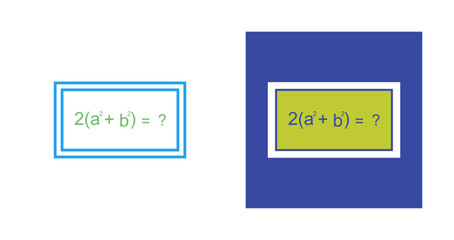 Solving Formula Vector Icon