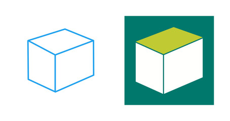 Cube Vector Icon