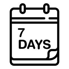 7 days