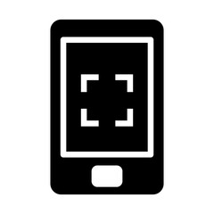 Obraz premium Smartphone camera icon