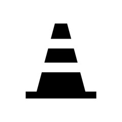 Traffic cone icon