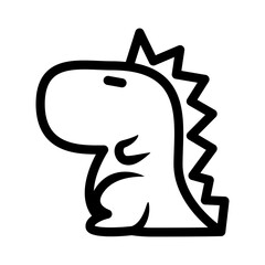 Dinosaur toy icon