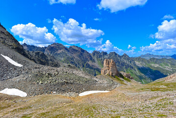 Ritzenjoch/Fuorcla Larein in Tirol/Graubünden