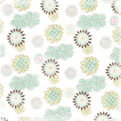 seamless floral background