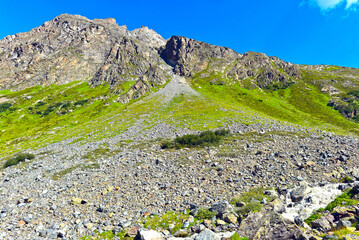 Das Lareintal, Seitental des Paznauntals in Tirol (Österreich)