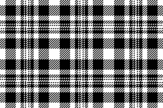 Texture fabric pattern of tartan seamless check with a vector textile background plaid.