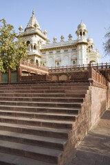 Jaswant Thada, White marble memorial built in the memory of Jaswant Singh II, Jodhpur, Rajasthan,...