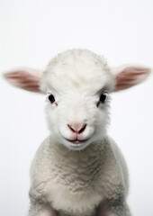 Livestock spring young wool sheep grass agriculture animal lamb white farming cute mammal