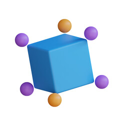 3D Model of Connection with Blue Bar. Connection with Blue Bar Design in 3D.
3d illustration, 3d element, 3d rendering. 3d visualization isolated on a transparent background