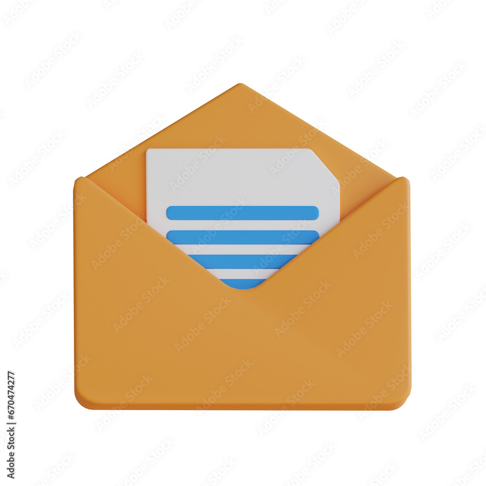 Aufkleber 3D Model of Email with Intuitive Design for an Easy User Experience.
3d illustration, 3d element, 3d rendering. 3d visualization isolated on a transparent background