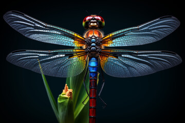 dragonfly macro photography