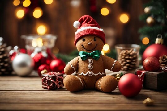  Gingerbread cocooning moment christmas decoration