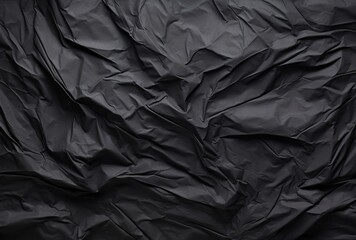 some black crumpled paper background, minimalist painter, monochromatic realism, eerie compositions - obrazy, fototapety, plakaty