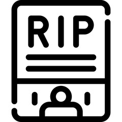 Obituary Icon
