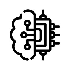 Brain Circuit Icon