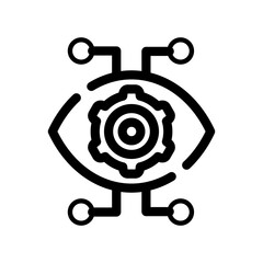 Robotics Eye Icon