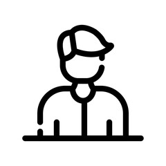 Customer Male Icon