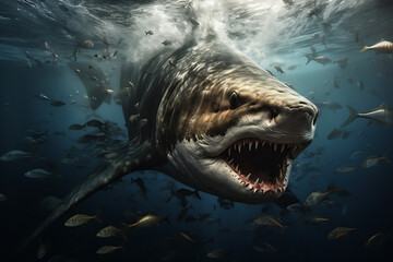 underwater animals, animal, water world, underwater fish, shark, turtles, underwater world