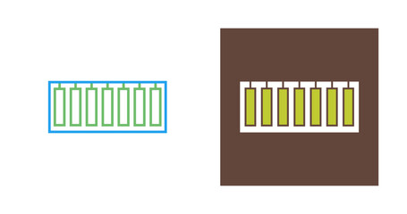 Piano Keys Vector Icon