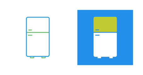 Refrigerator Vector Icon