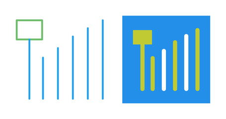 Mobile Signal Strength Vector Icon