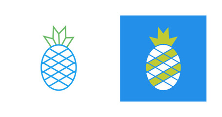 Pineapple Vector Icon